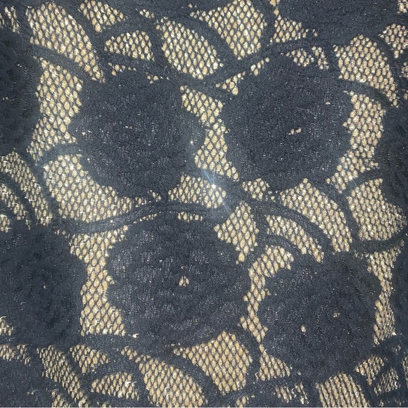 Objects D’art Brand top that is black with very complimentary gold undertones. - Picture 3 of 4